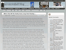 Tablet Screenshot of novatownhall.com